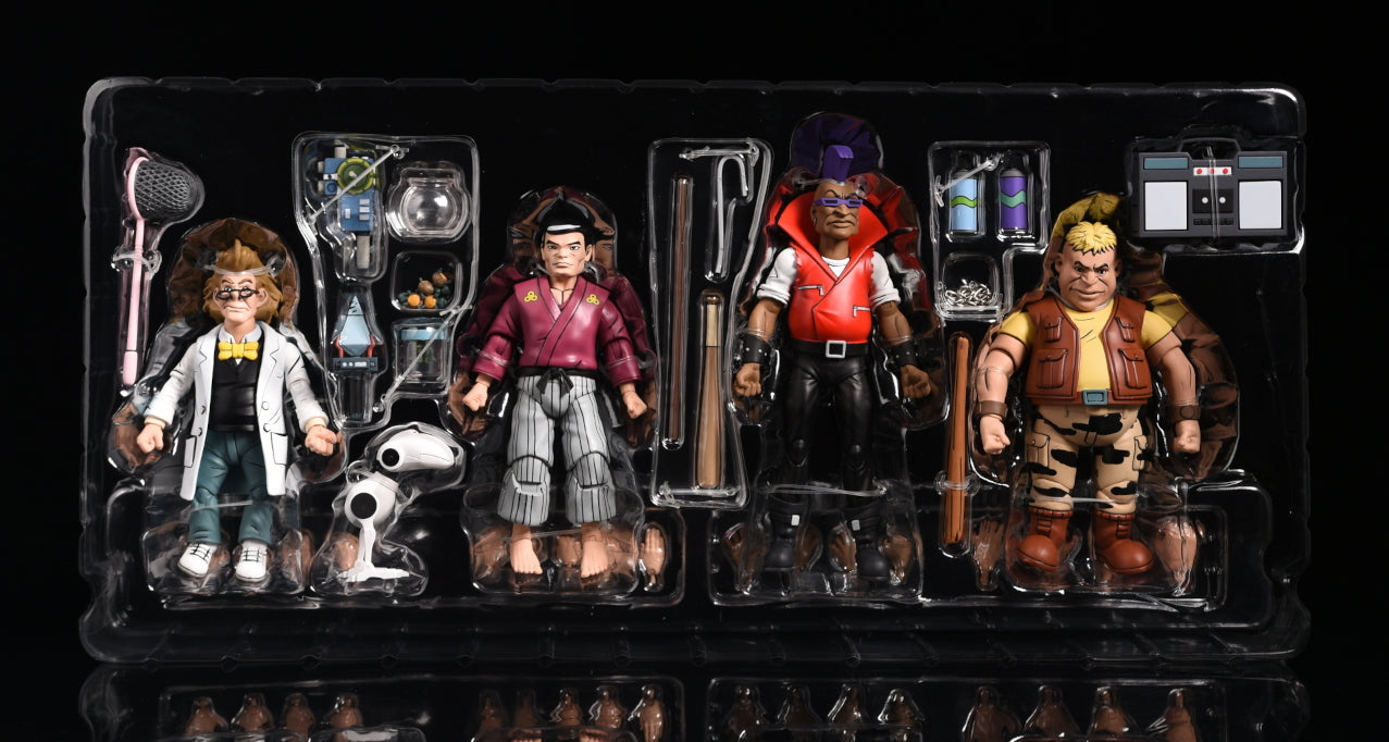 NECA Teenage Mutant Ninja Turtles Premonition of a Premutation 4 Pack