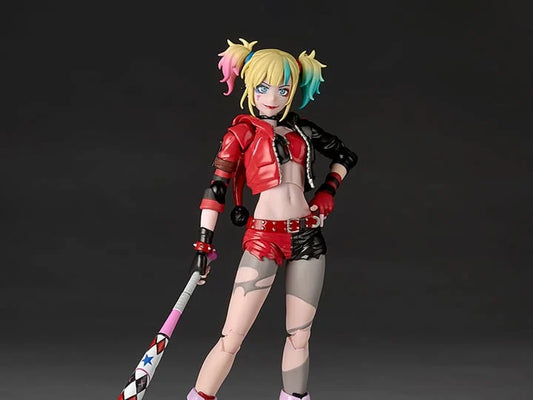 Suicide Squad Isekai Amazing Yamaguchi Revoltech NR082 Harley Quinn Action Figure