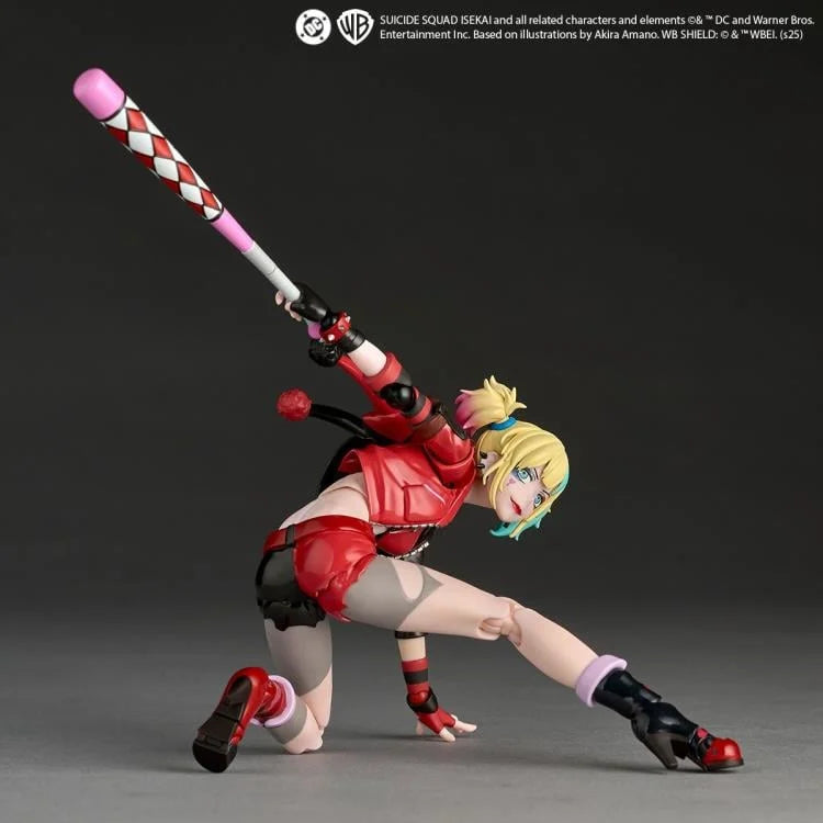 Suicide Squad Isekai Amazing Yamaguchi Revoltech NR082 Harley Quinn Action Figure