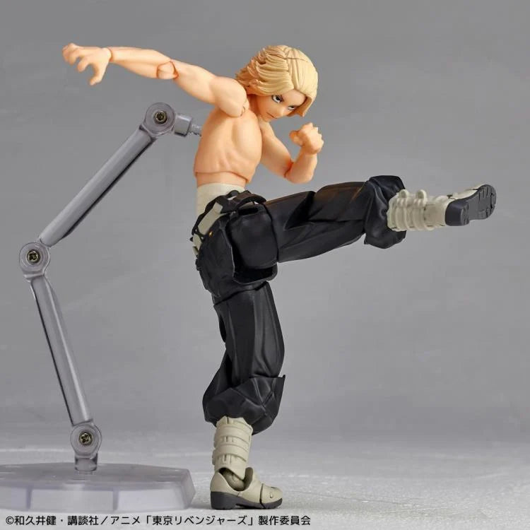 Tokyo Revengers Amazing Yamaguchi Revoltech NR002 Sano Manjirou Action Figure