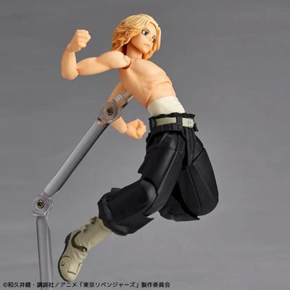 Tokyo Revengers Amazing Yamaguchi Revoltech NR002 Sano Manjirou Action Figure