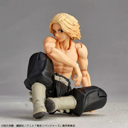 Tokyo Revengers Amazing Yamaguchi Revoltech NR002 Sano Manjirou Action Figure