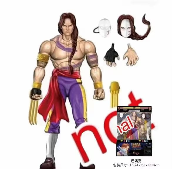 Pre-Order: Ultra Street Fighter II: The Final Challengers Vega 1/12 Scale Action Figure