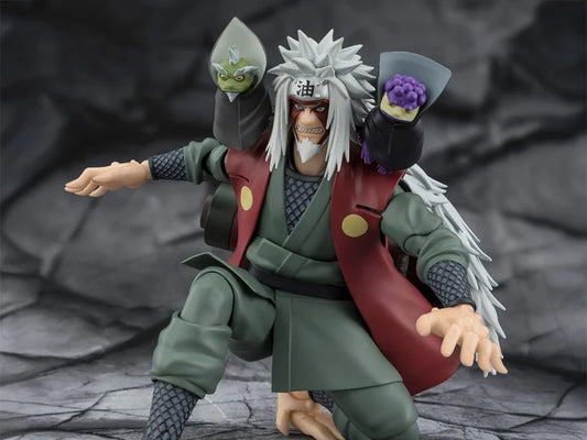 PRE-ORDER - S.H.Figuarts Jiraiya -Hidden Leaf Heroic Master Sage- (Sage Mode Set) Naruto: Shippuden Action Figure