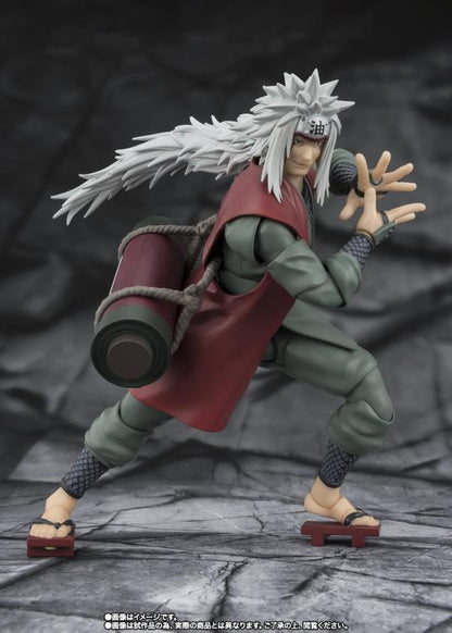 PRE-ORDER - S.H.Figuarts Jiraiya -Hidden Leaf Heroic Master Sage- (Sage Mode Set) Naruto: Shippuden Action Figure