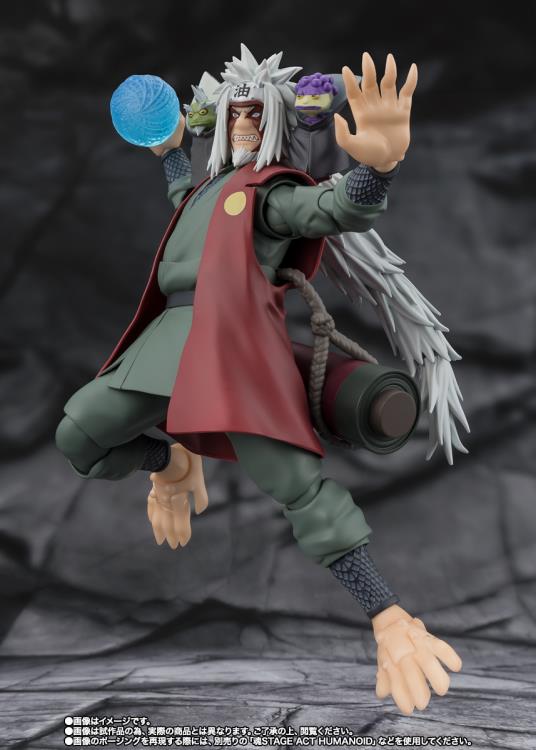 PRE-ORDER - S.H.Figuarts Jiraiya -Hidden Leaf Heroic Master Sage- (Sage Mode Set) Naruto: Shippuden Action Figure