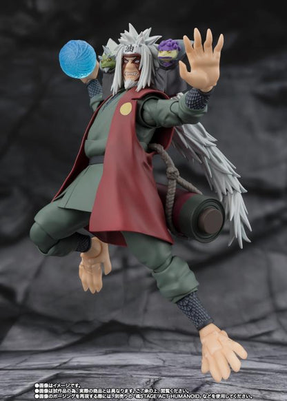 PRE-ORDER - S.H.Figuarts Jiraiya -Hidden Leaf Heroic Master Sage- (Sage Mode Set) Naruto: Shippuden Action Figure