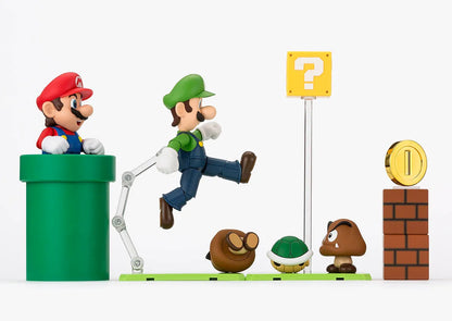 PRE-ORDER Super Mario Playset (Super Mario) "Super Mario", TAMASHII NATIONS S.H.Figuarts