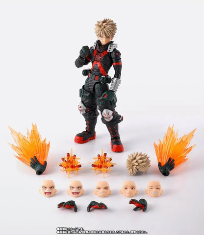 PRE-ORDER - My Hero Academia S.H.Figuarts Katsuki Bakugo (The Beginning) Action Figure