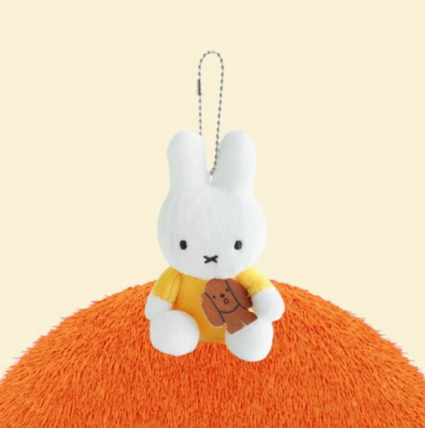Miffy Plush Keychain with Animal