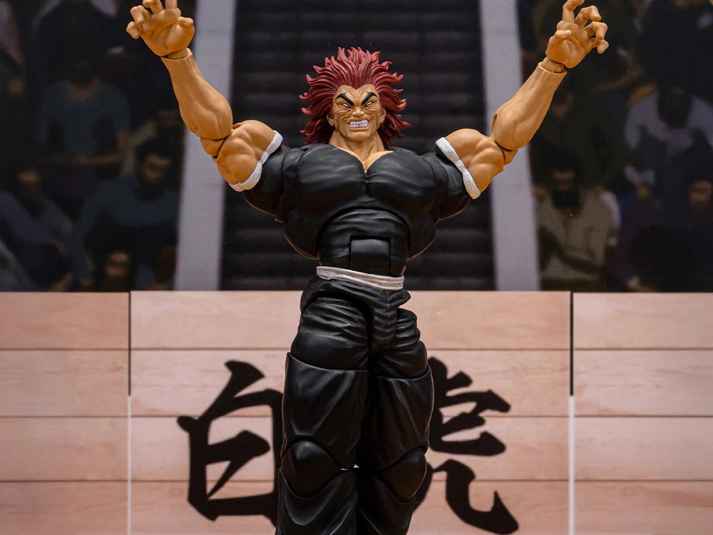 Pre-Order - Baki Hanma: Son of Ogre Storm Arena Yujiro Hanma 1/12 Scale Action Figure