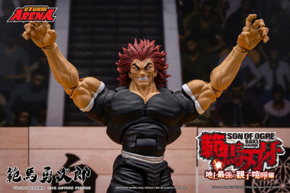 Pre-Order - Baki Hanma: Son of Ogre Storm Arena Yujiro Hanma 1/12 Scale Action Figure