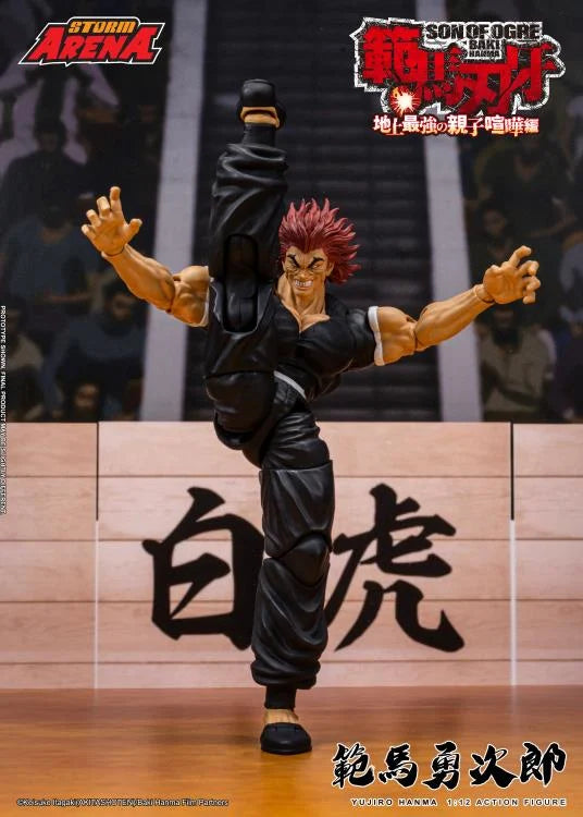 Pre-Order - Baki Hanma: Son of Ogre Storm Arena Yujiro Hanma 1/12 Scale Action Figure