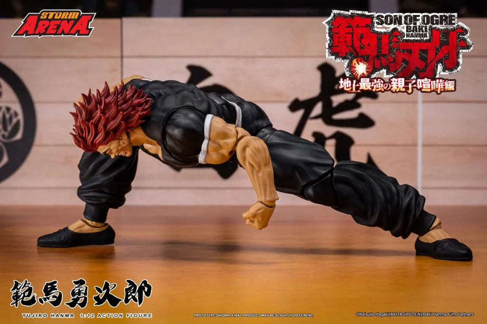 Pre-Order - Baki Hanma: Son of Ogre Storm Arena Yujiro Hanma 1/12 Scale Action Figure