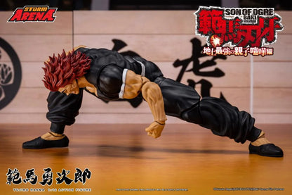 Pre-Order - Baki Hanma: Son of Ogre Storm Arena Yujiro Hanma 1/12 Scale Action Figure
