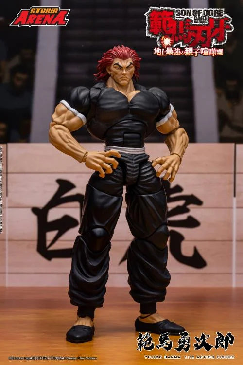 Pre-Order - Baki Hanma: Son of Ogre Storm Arena Yujiro Hanma 1/12 Scale Action Figure
