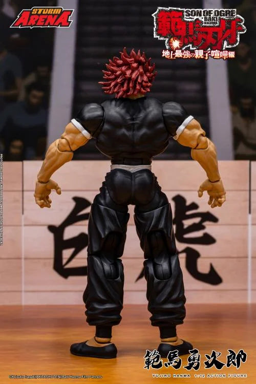 Pre-Order - Baki Hanma: Son of Ogre Storm Arena Yujiro Hanma 1/12 Scale Action Figure