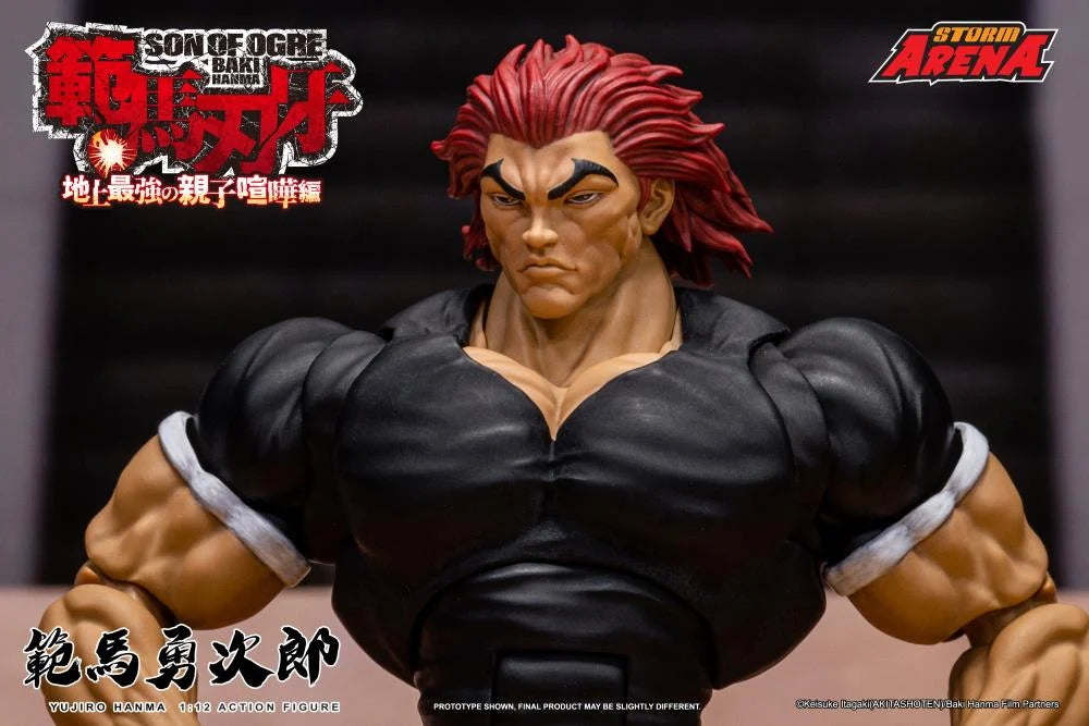 Pre-Order - Baki Hanma: Son of Ogre Storm Arena Yujiro Hanma 1/12 Scale Action Figure