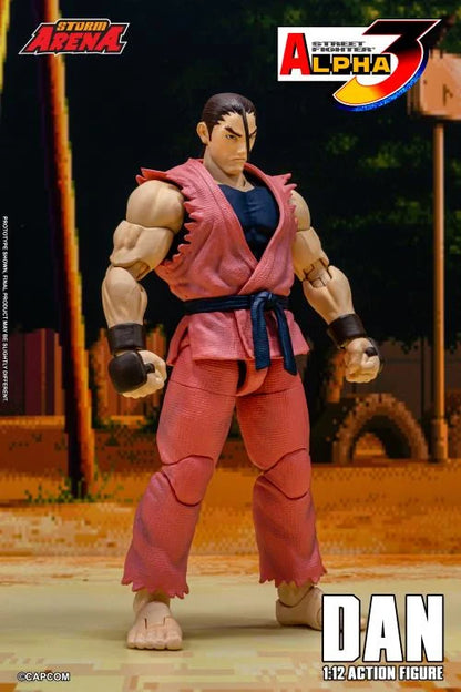 Pre-Order - Street Fighter Alpha 3 Storm Arena Dan 1/12 Scale Action Figure