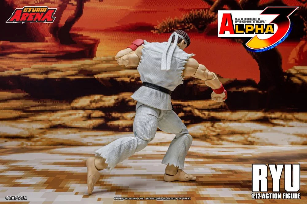Pre-Order - Street Fighter Alpha 3 Storm Arena Ryu 1/12 Scale Action Figure