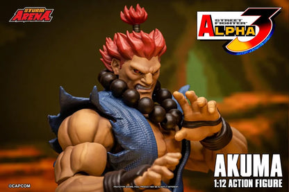 Pre-Order - Street Fighter Alpha 3 Storm Arena Akuma 1/12 Scale Action Figure