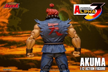 Pre-Order - Street Fighter Alpha 3 Storm Arena Akuma 1/12 Scale Action Figure