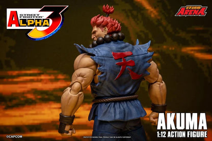 Pre-Order - Street Fighter Alpha 3 Storm Arena Akuma 1/12 Scale Action Figure