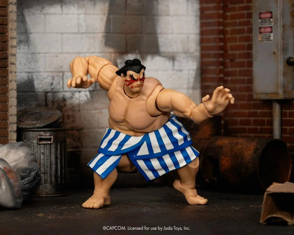 Pre-Order: Ultra Street Fighter II: The Final Challengers E. Honda (Deluxe Ver.) 1/12 Scale Action Figure