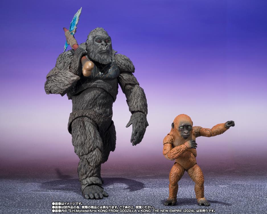 Godzilla x Kong: The New Empire S.H.MonsterArts Suko & Mothra