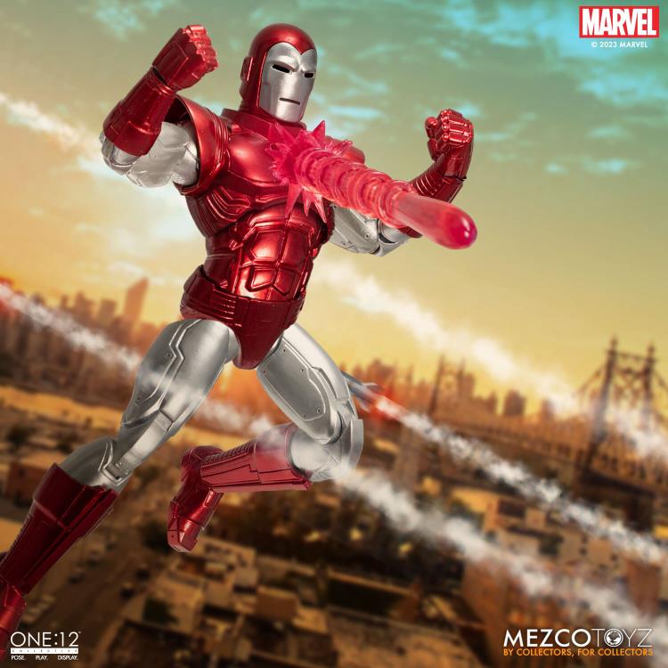 PRE-ORDER - Marvel Comics One:12 Collective Iron Man (Silver Centurion)