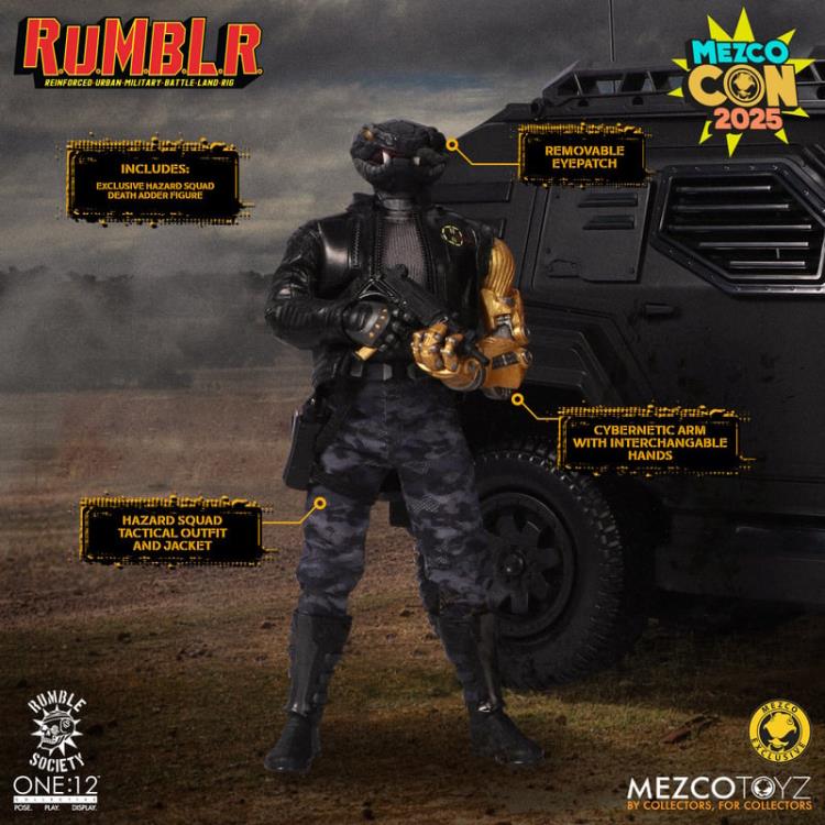 Rumble Society One:12 Collective R.U.M.B.L.R. & Death Adder Exclusive
