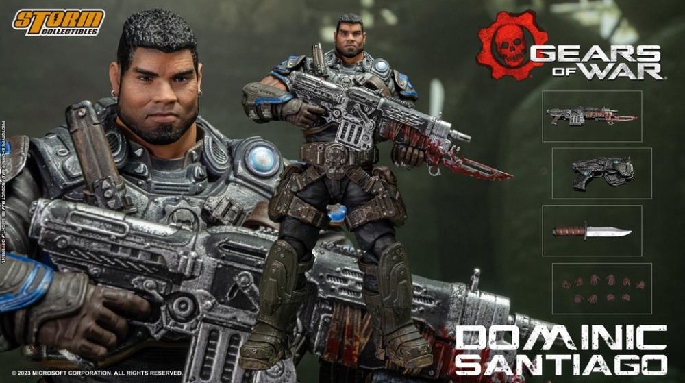 PRE-ORDER - Gears of War Dominic Santiago 1/12 Scale Figure – TOYCO  Collectibles