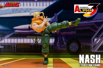 Pre-Order - Street Fighter Alpha 3 Storm Arena Nash 1/12 Scale Action Figure