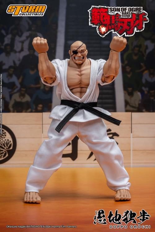 Pre-Order - Baki Hanma: Son of Ogre Doppo Orochi 1/12 Scale Action Figure
