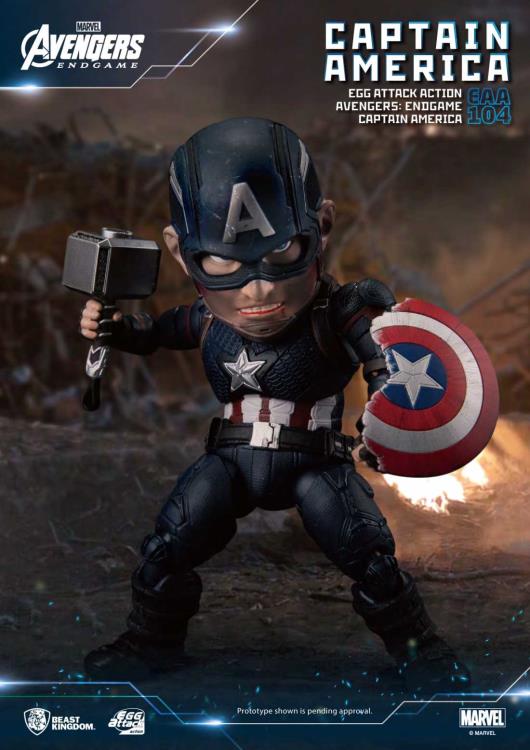 Avengers: Endgame Egg Attack Action EAA-104 Captain America