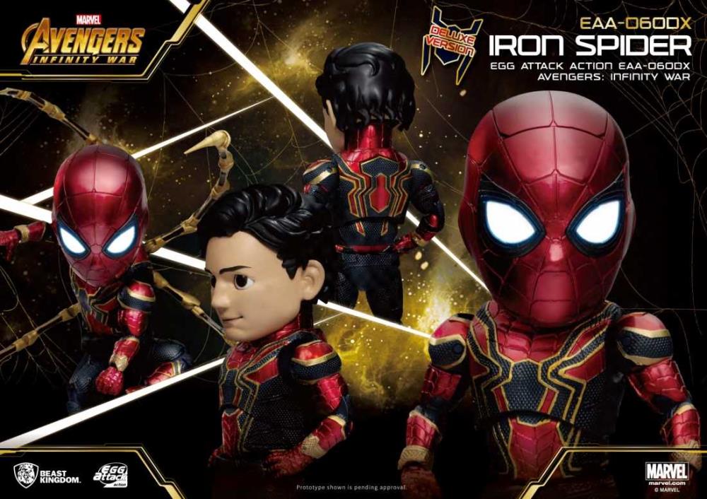 Avengers: Infinity War Egg Attack Action EAA-060DX Iron Spider PX Previews Exclusive