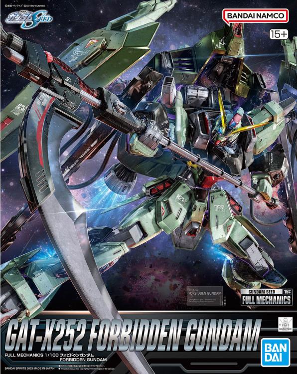 Mobile Suit Gundam SEED Full Mechanics Forbidden Gundam 1/100 Scale Model Kit