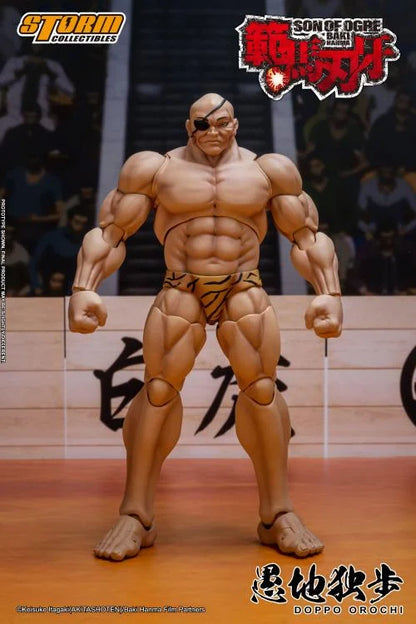 Pre-Order - Baki Hanma: Son of Ogre Doppo Orochi 1/12 Scale Action Figure