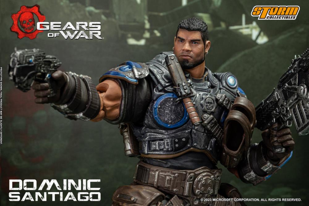 PRE-ORDER - Gears of War Dominic Santiago 1/12 Scale Figure
