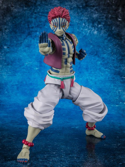 PRE-ORDER - Demon Slayer: Kimetsu no Yaiba S.H.Figuarts Akaza Action Figure