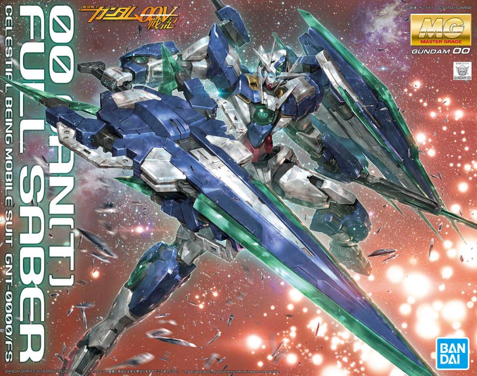 Mobile Suit Gundam 00V MG 00 QAN[T] (Full Saber) 1/100 Scale Model Kit