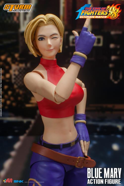 The King of Fighters '98 Blue Mary 1/12 Scale Figure