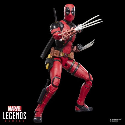 Deadpool & Wolverine Marvel Legends Deluxe Deadpool Action Figure with Dogpool