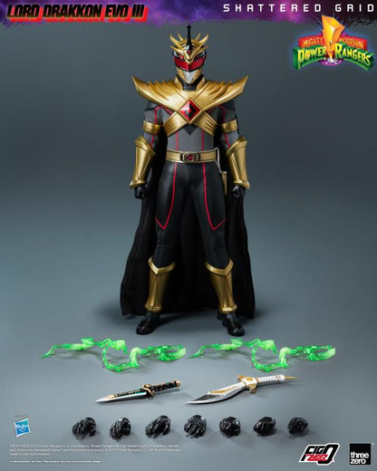 PRE-ORDER - Mighty Morphin Power Rangers: Shattered Grid FigZero Lord Drakkon (Evo III Ver.) 1/6 Scale Action Figure