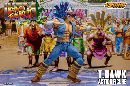 PRE-ORDER - Ultra Street Fighter II: The Final Challengers T. Hawk 1/12 Scale Action Figure
