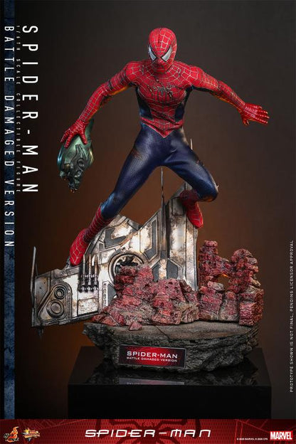 Pre-Order - Spider-Man (2002) MMS859 Spider-Man (Battle Damaged Ver.) 1/6th Scale Collectible Figure