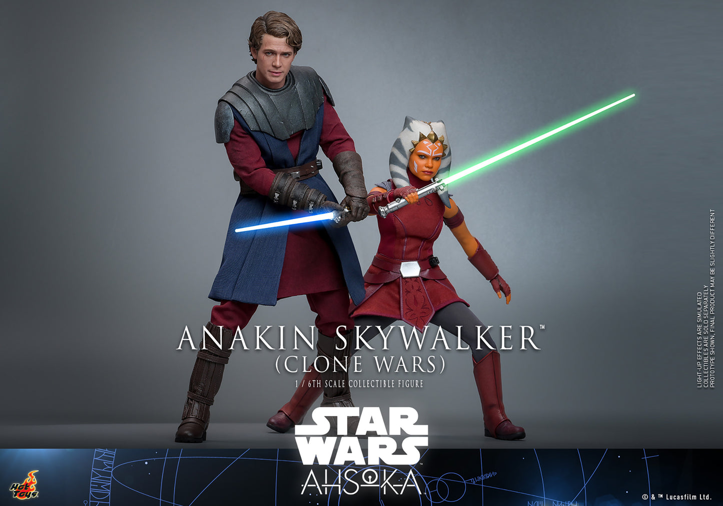 Pre-Order - Star Wars: Ahsoka TMS Anakin Skywalker (Clone Wars Era) 1/6 Scale Collectible Figure