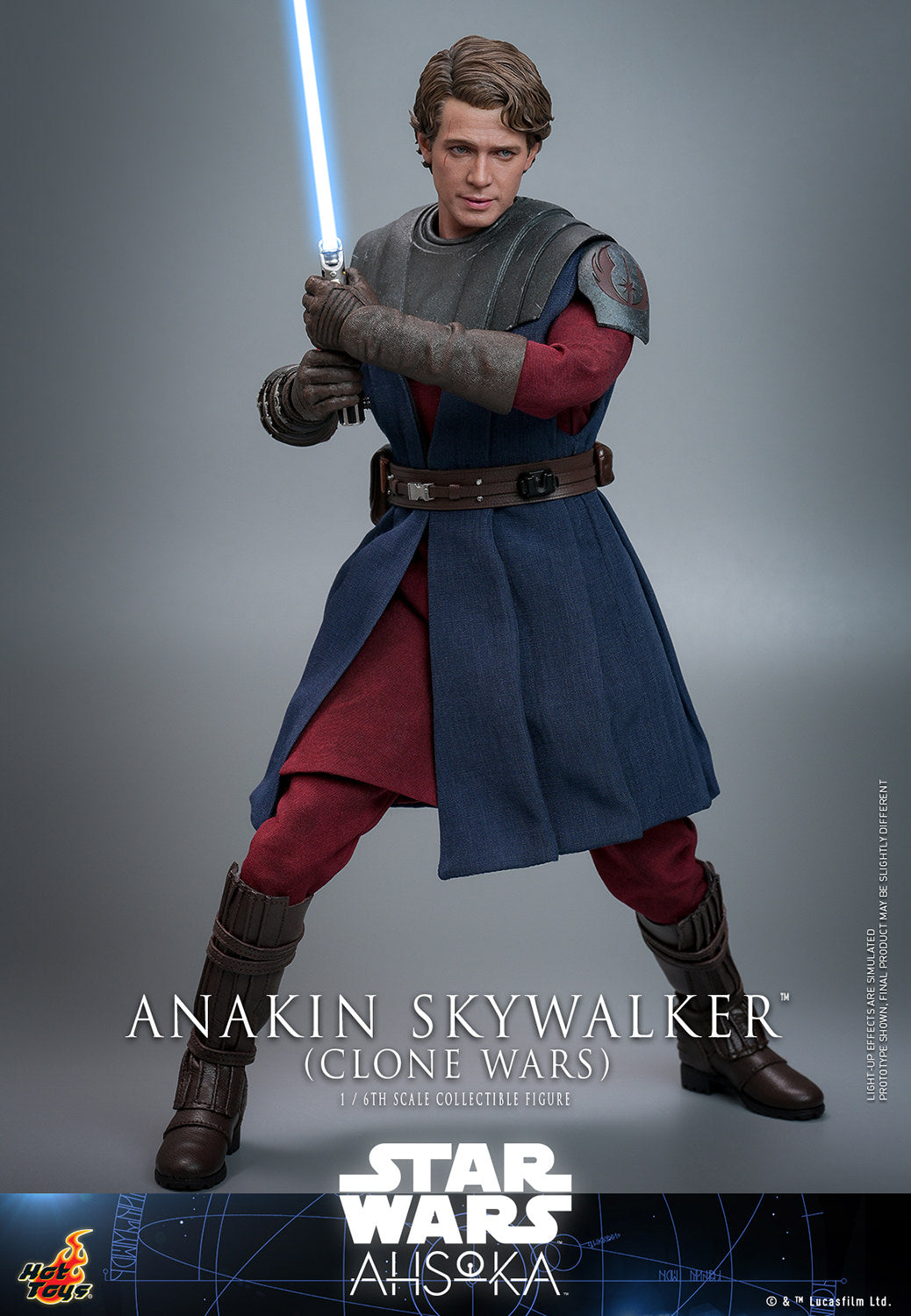 Pre-Order - Star Wars: Ahsoka TMS Anakin Skywalker (Clone Wars Era) 1/6 Scale Collectible Figure