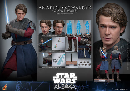 Pre-Order - Star Wars: Ahsoka TMS Anakin Skywalker (Clone Wars Era) 1/6 Scale Collectible Figure