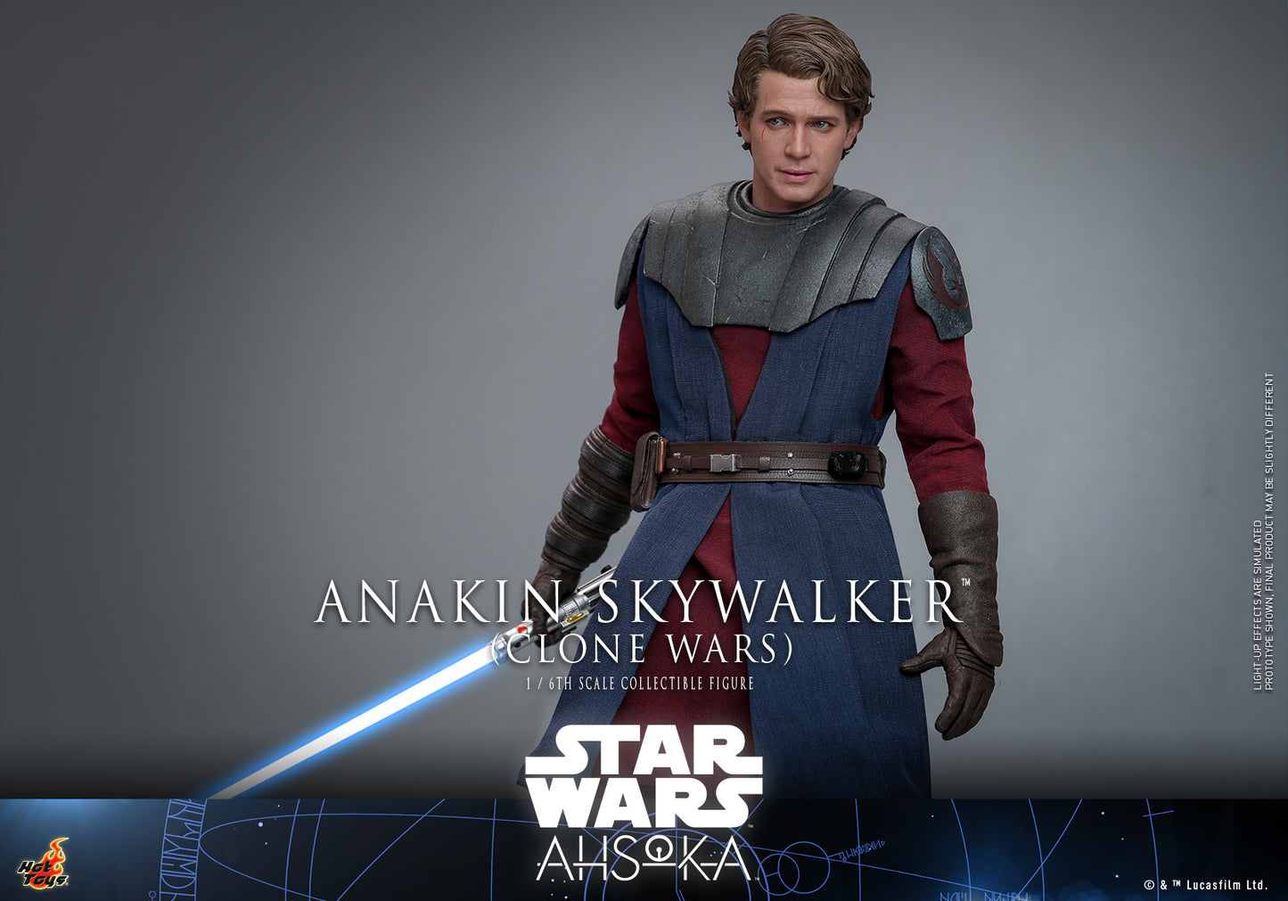 Pre-Order - Star Wars: Ahsoka TMS Anakin Skywalker (Clone Wars Era) 1/6 Scale Collectible Figure